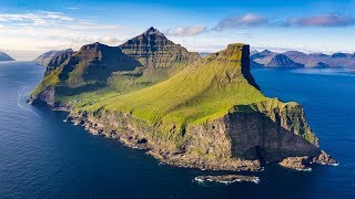 Faroe Islands Aerial Film amp Timelapse 4K [upl. by Apollo]