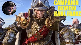 Karl Franz Immortal Empires Campaign Review [upl. by Keemahs]