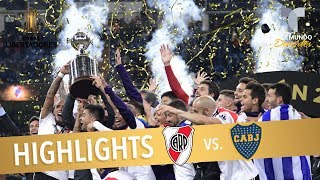 River Plate vs Boca Juniors Final 31 Goals amp Highlights  Copa Libertadores  Telemundo Deportes [upl. by Sion]