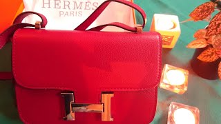 Hermès Constance Handbag  UNBOXING  How to open [upl. by Etz]