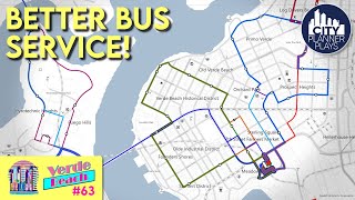 How to Structure Efficient Bus Routes  Verde Beach Ep 63 [upl. by Sualokin907]