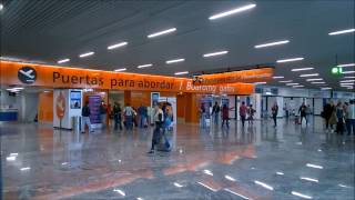 Inside Guadalajara Airport GDL  Departing and Arriving Domestically [upl. by Tamarah]