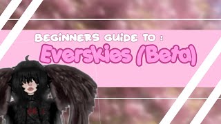 A beginners guide to Everskies beta  clothing currency forums [upl. by Derna]