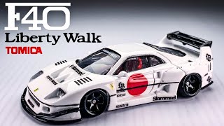 Ferrari F40 Libertywalk Tomica Custom [upl. by Smoot]