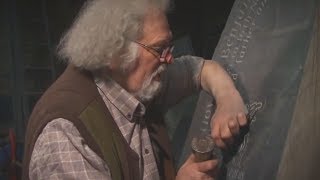 Unintentional ASMR 🔨 Welsh Stone Carver Tapping Gently amp Sharing Wisdom [upl. by Jelle]