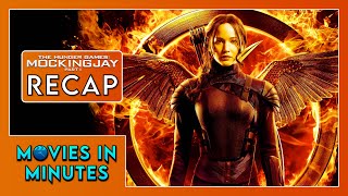 Hunger Games Mockingjay Part 1 in Minutes  Recap [upl. by Olson]