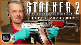 Firearms Expert Reacts to STALKER 2 Heart of Chornobyl Guns  EXP [upl. by Kirat808]