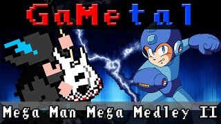 Mega Man Mega Medley II  GaMetal Remix [upl. by Aihsekyw]