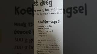 Afrikaanse resep  quotBak en Brouquot koekies [upl. by Nabatse]