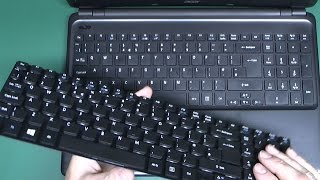 Acer Laptop Keyboard Replacement [upl. by Teerpnam]