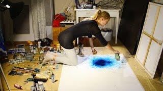 Live painting  Jonna Jinton  quotThe beginningquot [upl. by Gabor159]