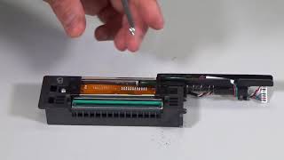 FARGO HDP6600 How to Replace the Print Head [upl. by Gawlas]