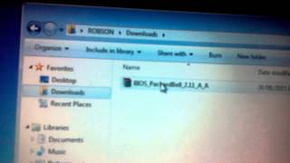 How to upgrade bios packard bell [upl. by Nick]