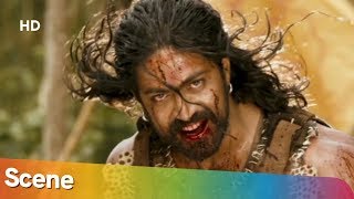 Gajakesari 2014  Flashback Super Action Fighting Scene  Superhit Kannada Movie [upl. by Rickey504]