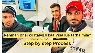 How To get italy 🇮🇹 visa From UKSchengen visa  step by step process [upl. by Dorehs]