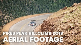 Pikes Peak New Record Run From the Air  Pikes Peak Hillclimb 2018 [upl. by Origra]