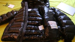 Moncler Aubert Genuine Jacket Review AND Tips on Spotting Fakes [upl. by Sewoll]