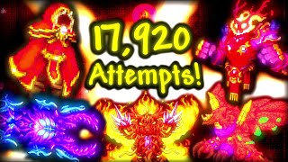 All Bosses Nohit  Infernum Calamity Terraria [upl. by Eiramanel]