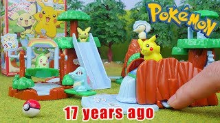 Pokemon Park  Candy Toys 5 Packs Unboxing Opening [upl. by Micro]