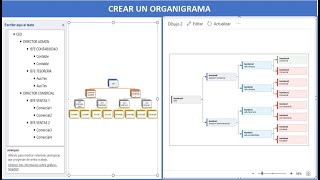 57 Crear Organigrama en Excel [upl. by Alahsal775]