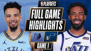 8 GRIZZLIES at 1 JAZZ  FULL GAME HIGHLIGHTS  May 23 2021 [upl. by Dena]