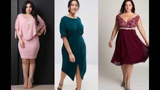 30 vestidos para gorditas cortos elegantes  Moda 2023 [upl. by Rica]