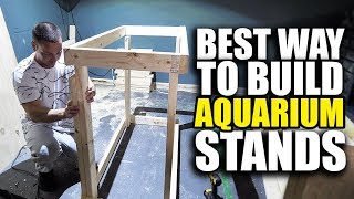 BUILDING AQUARIUM STANDS [upl. by Minnie775]