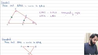 IGCSEGCE O Level Math  Similar Triangles [upl. by Araz997]