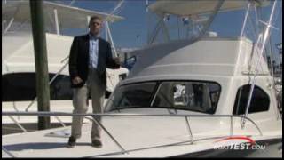 Ocean Yachts 37 Billfish Review  BoatTestcom [upl. by Anisor]