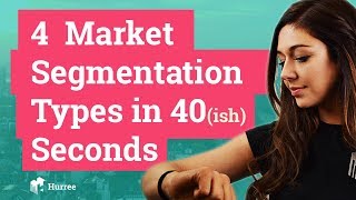 4 Market Segmentation Types in 40ish Seconds [upl. by Amado123]