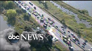 Did Debris on the NJ Turnpike Cause the Deadly Tanker Explosion [upl. by Acinonrev]