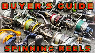 BUYERS GUIDE BEST SPINNING REELS Budget To Enthusiast [upl. by Marlo]