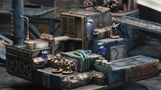 Crafting Dystopian SciFi Terrain with DarkMatterWorkshop [upl. by Eednar]