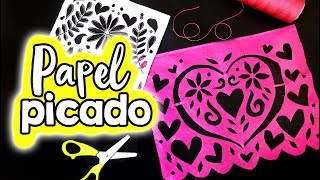 ¿Cómo hacer PAPEL PICADO PLANTILLAS GRATIS ☆★ Especial de octubre con Barbs [upl. by Curtis154]