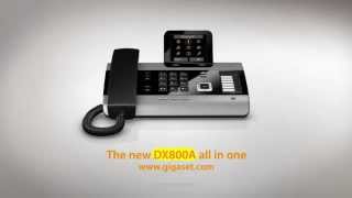 Siemens Gigaset DX800A AllInOne IP Phone [upl. by Annaira]