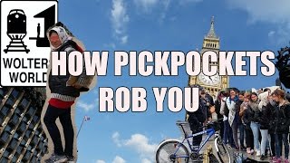 13 Ways How Pickpockets Rob You [upl. by Nwahsirhc]