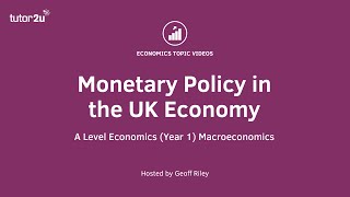 Introduction to Monetary Policy I A Level and IB Economics [upl. by Chor]