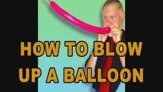 How to blow up a balloon [upl. by Yerocaj]