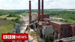 Inside the bitcoin mine with its own power plant  BBC News [upl. by Nikolos]