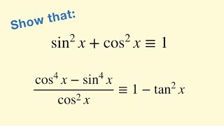 Intro to Trigonometric Identities  part 1 [upl. by Heiskell]