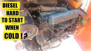 DIESEL HARD TO START IN COLD WEATHER DO THIS QUICK EASY TEST FIRST  4K [upl. by Anaili]