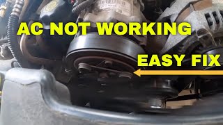 AC compressor NOT workingEASY FIX [upl. by Lesoj]