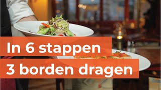 Horeca training  3 Borden dragen [upl. by Graniela]