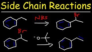 Benzene Side Chain Reactions [upl. by Loredana207]