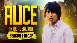 RECAP  Alice in Borderland  Season 1 [upl. by Rees359]