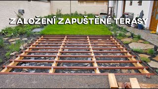 Založení zapuštěné terasy [upl. by Irrak130]