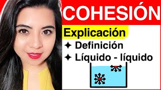 COHESIÓN Explicación COMPLETA [upl. by Proffitt]