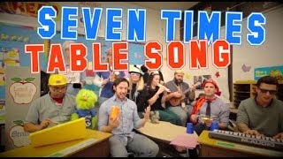 Seven Times Table Song Cups by Anna Kendrick Cover with Classroom Instruments [upl. by Edahs]