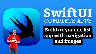 SwiftUI Tutorial Build a dynamic list app with navigation and images – SwiftUI Complete Apps 1 [upl. by Aryhs]