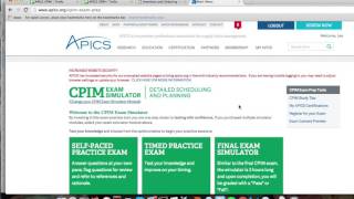 Passing my APICS CPIM exam [upl. by Kcirderf705]